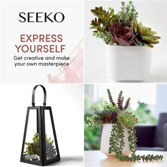 Artificial Succulents - 8 Pack- Premium Succulent Plants Artificial - Realistic - Picture 5 of 6